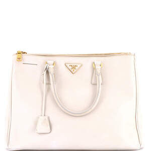 Prada Double Zip Lux Tote Saffiano #219854P10B
